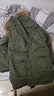君羽戶(hù)外羽絨服男中長(cháng)款男士800蓬工裝服派克服加厚防水鵝絨服D52071 橄欖色 L 推薦女136-150斤/男151-165斤 曬單實(shí)拍圖