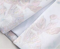 新中式國(guó)風(fēng)提花a字半身裙女夏季2025新款刺繡開(kāi)叉直筒中長(zhǎng)包臀裙 藍(lán)色 XL (29) 建議110-120斤 曬單實(shí)拍圖