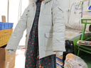 迪卡儂（DECATHLON）羽絨服男女同款秋冬中長(cháng)款青年派克大衣極地徒步加厚帥氣潮流外套 巖灰色 M 曬單實(shí)拍圖