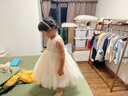戴維貝拉【高定禮服】女童連衣裙夏裝兒童公主裙寶寶周歲禮服裙子 曬單實拍圖