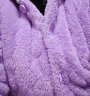 丰腾世家睡衣女士冬季三层加厚夹棉珊瑚绒保暖甜美可爱秋冬款家居服中长款 8811 XL码（建议165-170cm/115-135斤 实拍图