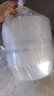 質(zhì)秀一次性餐盒圓形大號(hào)塑料盆2000ml小龍蝦超大容量打包盒外賣(mài)碗 2500ml盆【20個(gè)帶蓋】 曬單實(shí)拍圖