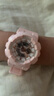 卡西歐（CASIO） BABY-G BA-110RG女士手表酷感潮流時(shí)尚運(yùn)動(dòng)手表防震防水【禮物】 BA-110XRG-4APR-清新甜美 曬單實(shí)拍圖