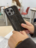 錦灝iPhone17/16pro max手機殼Air蘋(píng)果15plus翻蓋磁吸插卡支架14商務(wù)13全包防摔12保護皮套11纖薄時(shí)尚 J05黑色升級版（支持magsafe磁吸充電） 蘋(píng)果15 pro 曬單實(shí)拍圖