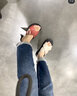 PANSY盼喜日本春夏男女居家拖鞋室內(nèi)防滑軟底手工情侶拖鞋9505 黑色 Black (男士用) 43-44 (270mm) 男XL/3L 曬單實(shí)拍圖