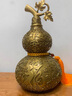 旺鼎檀純銅百福葫蘆擺件福字新中式家居客廳玄關(guān)裝飾工藝品開業(yè)喬遷禮物 小號(hào)百福 曬單實(shí)拍圖