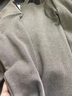 南極人品牌男裝秋冬新款含羊絨半高領(lǐng)拉鏈羊毛衫保暖中老年針織套頭毛衣 駝色J2071 165 曬單實(shí)拍圖