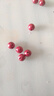 世福星原礦正品朱砂散珠高含量帝王砂轉運圓珠DIY手串手鏈純陽(yáng)珠子配件 帝王砂散珠-4MM*10顆【附證書(shū)】 曬單實(shí)拍圖