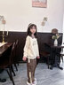 小豬彼特女童春秋套裝兒童2025新款新年衣服中大童洋氣運動服女孩時髦12歲 4827杏色+16317淺咖色【春秋款】 150 cm 曬單實拍圖