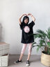 NICKYBABY女童打底褲夏季薄款兒童夏天七分褲女孩寶寶純棉褲子夏裝安全短褲 1743粉色 120 cm 曬單實(shí)拍圖