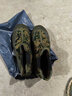 強(qiáng)人3515解放鞋男女軍訓(xùn)鞋冬季加絨農(nóng)田鞋工地干活棉鞋高幫帆布鞋膠鞋 綠色 42 曬單實(shí)拍圖