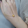 中國黃金（CHINA GOLD）圣誕樹黃金轉(zhuǎn)運(yùn)珠女足金DIY配件七夕情人節(jié)禮物送女朋友老婆 足金圣誕樹轉(zhuǎn)運(yùn)珠約0.35g【紀(jì)念品】 曬單實(shí)拍圖