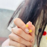 中國黃金星星黃金耳釘女足金星光耳環(huán)紀念日禮物送女友老婆生日實(shí)用 足金熠熠星光耳釘 曬單實(shí)拍圖