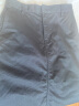 无印良品 MUJI 女式 丝光斜纹 裙子半身长裙秋冬季简约风纯棉全棉BEK37C2A 黑色 L(165/70A) 实拍图