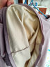 氧心（YANGXIN）KISSY保暖內(nèi)衣男女士蠶絲羊絨加絨加厚秋衣秋褲內(nèi)穿打底保暖套裝 灰紫（女款） XL 曬單實(shí)拍圖