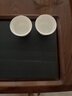 瓷牌茗茶具（cipaiming teaset）實(shí)木茶盤胡桃木家用會(huì)客功夫茶具蓄排雙用烏金石面板茶臺(tái)茶托 中《川石》北美胡桃木蓄排兩用 曬單實(shí)拍圖