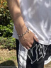 中國黃金  S990足銀竹手鏈男時尚手環(huán)串首飾品生日七夕節(jié)送男友 【浪漫玫瑰禮盒】*八倉發(fā)貨*當(dāng)/次日達 曬單實拍圖