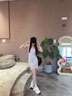 CAMILA KSENIA官網(wǎng)小c&k老爹鞋女夏季2025新款時(shí)尚厚底透氣網(wǎng)面小白休閑運(yùn)動(dòng)鞋 米白色 38 曬單實(shí)拍圖