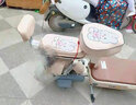 萬(wàn)仕龍電動(dòng)車(chē)座套坐墊套新國標防水防曬四季通用愛(ài)瑪雅迪電瓶自行車(chē)夏季隔熱套 【圓頭皮革前座+后座】-小白兔 曬單實(shí)拍圖