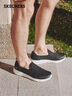 斯凱奇（Skechers）男鞋夏季2025年新款一腳蹬健步鞋透氣休閑運(yùn)動鞋216700 曬單實(shí)拍圖