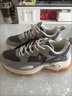 喬丹運動(dòng)鞋男鞋2026春季新款皮網(wǎng)面透氣老爹鞋厚底軟彈耐磨跑步鞋子男 煤灰色/云霧灰網(wǎng)面透氣 42.5 曬單實(shí)拍圖