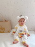 迪士尼（Disney）嬰兒衣服新生連體衣春秋款純棉寶寶滿月睡衣貼身打底秋冬季剛出生 維尼熊Winnie【2件】 80cm （建議9-12個(gè)月） 曬單實(shí)拍圖