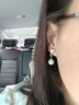 迪后（Dirholl）品牌法式珍珠耳釘女氣質(zhì)耳環(huán)高級感大顆耳飾情人節(jié)生日禮物送老婆 愛戀珍珠耳釘【金色+精美禮盒】 曬單實拍圖