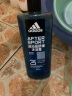 阿迪达斯 （adidas）男士沐浴露洗发洁颜三合一 运动后舒缓600ml 清爽持久留香沐浴液 实拍图