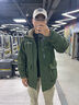 mont·bell 羽絨服男女通用冬季800蓬鵝絨加厚防風(fēng)保暖帶帽羽絨大衣 1101545 卡其綠 KHGN M 曬單實(shí)拍圖