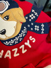 哈吉斯（HAZZYS）品牌童裝女童衛衣冬新品紅品彈力圓領(lǐng)保暖一體絨衛衣 經(jīng)典紅 145 曬單實(shí)拍圖