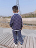 RB KIDS男童套裝春秋2025新款洋氣男孩寶寶運(yùn)動(dòng)衣服兒童休閑兩件套 藍(lán)色 100 (建議身高90-100cm) 曬單實(shí)拍圖