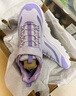 Skechers斯凱奇商場同款兒童鞋春季老爹鞋女童時(shí)尚緩震運(yùn)動(dòng)鞋319003L 薰衣草色/LAV 34 曬單實(shí)拍圖