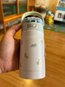膳魔師（THERMOS）316L不銹鋼兒童吸管輕量便攜保溫杯帶杯套巧虎聯(lián)名TCKL-350FS藍(lán)色 曬單實拍圖