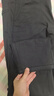 真維斯（Jeanswest）高檔休閑褲男春秋季新款修身直筒商務(wù)男褲秋冬彈力免燙褲子男潮流 黑色 加絨 34 【建議160-170斤】 曬單實(shí)拍圖