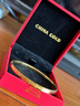 中國(guó)黃金（CHINA GOLD）足金鐲子星點(diǎn)手鐲女士黃金手鐲手環(huán)生日禮物送女友老婆教師節(jié)禮物 【空心加厚】52圈號(hào) 約8.1g 曬單實(shí)拍圖