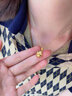 中國黃金（CHINA GOLD）黃金項鏈女士款足金四葉草吊墜愛(ài)心情人情人節生日禮物送女朋友 四葉草吊墜【輕版光面-贈銀鏈】約0.4g 曬單實(shí)拍圖