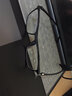 蔡司（ZEISS）鏡片近視眼鏡防藍(lán)光眼鏡護(hù)目男女眼鏡框架抗藍(lán)光防電腦輻射護(hù)眼 磨砂黑 配防藍(lán)光平光鏡片(無度數(shù)) 曬單實(shí)拍圖