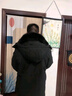 老爺車(chē) 中老年人羽絨服男裝可脫卸內膽爸爸裝加厚外套爺爺男士防寒冬裝 黑色 5XL/200 曬單實(shí)拍圖