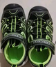 Skechers斯凱奇童鞋男童包頭涼鞋中大童沙灘鞋夏季魔術(shù)貼休閑鞋407030L 曬單實(shí)拍圖