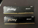 金士顿 (Kingston) FURY 16GB(8G×2)套装 DDR4 3200 台式机内存条 Beast野兽系列 骇客神条 实拍图
