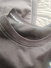 真維斯（JEANSWEST）短袖t恤男夏季新款衣服男裝情侶寬松港風潮流青少年休閑ins風半袖 黑色 小米優(yōu)_K M 曬單實拍圖