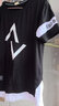 回圖短袖t恤男夏季衣服男裝寬松純棉休閑送禮物運動(dòng)高端復古涼感T體恤 6263黑色 L 曬單實(shí)拍圖