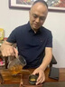 Walker Shop輕奢運動(dòng)套裝男春秋季2025新款百搭中年爸爸裝休閑運動(dòng)服三件套 黑色 XL 【120-140斤】 曬單實(shí)拍圖