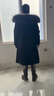 SOEM 狐貍水貂毛內(nèi)膽派克服大衣女中長款2025新款派克皮草外套 中長款水貂毛本色 XL 110-120斤 曬單實拍圖