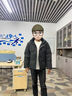 卡賓男裝 90鴨絨羽絨服2024秋冬新款小香風(fēng)寬松外套保暖潮流H 煤黑色01 L /175/50 曬單實(shí)拍圖
