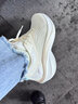 安踏葉子5 跑步鞋女2026春夏季軟底輕質(zhì)跑鞋厚網(wǎng)保暖耐磨防滑震運動(dòng)鞋 【葉子5】淺米白/薄荷藍-2 38 曬單實(shí)拍圖