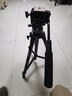 云騰三腳架2米適用索尼攝像機AX700 MC2500 198P NX200 NX100 1500C FX6V Z150支架液壓阻尼云臺三角架 云騰691三腳架54-152CM 曬單實(shí)拍圖