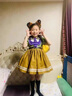 G.duck瘋狂動(dòng)物城朱迪尼克狐貍cos服裝尾巴女童洛麗塔公主裙春夏連衣裙 裙子+領(lǐng)結+腰帶+裙撐+頭飾+尾巴 140(身高130-140cm年齡10-11歲) 曬單實(shí)拍圖