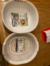 家の物语（KATEI STORY）日本进口厨房沥水洗菜篮塑料洗菜盆水果蔬菜清洗盆碗碟收纳篮 白色套装（双层） 实拍图