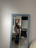 唐獅（TonLion）2024情侶連帽工裝羽絨服連帽毛領(lǐng)厚外套 女款/霧霾粉 S  曬單實(shí)拍圖
